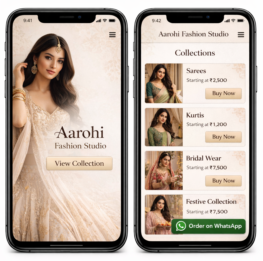 Fashion Boutique Website Design