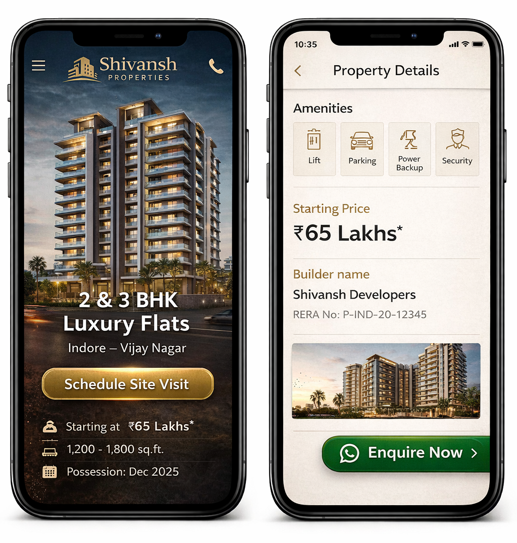 Real Estate Website Design